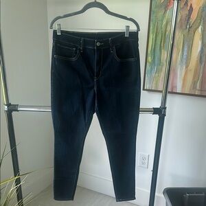 Levi's Women's Skinny Jeans - Dark Blue W30 x L28